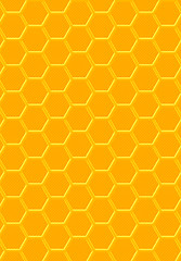 Image showing background in the form of honeycombs