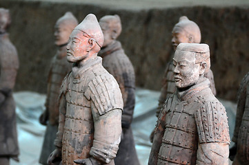 Image showing Terracotta warriors