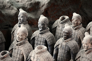 Image showing Terracotta warriors