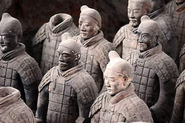 Image showing Terracotta warriors