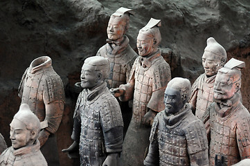 Image showing Terracotta warriors