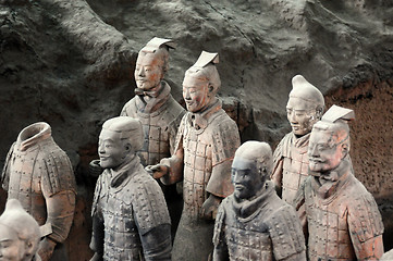 Image showing Terracotta warriors