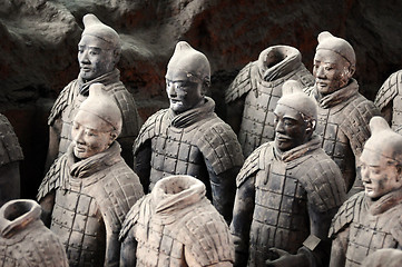 Image showing Terracotta warriors