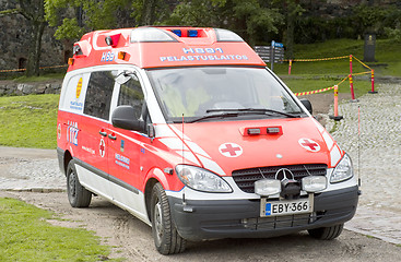 Image showing Ambulance car