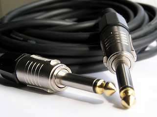 Image showing guitar cable