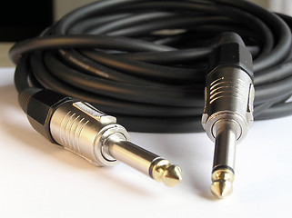 Image showing guitar cable