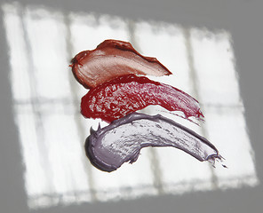 Image showing Lipstick samples