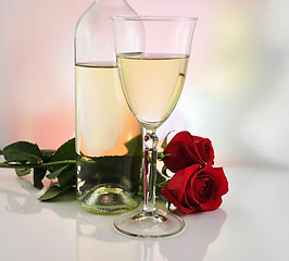 Image showing white wine