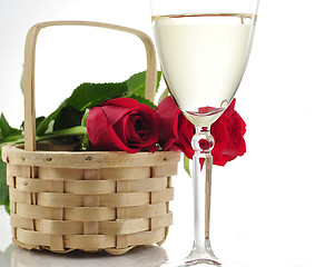 Image showing white wine