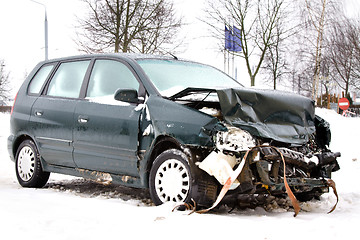 Image showing car after failure 