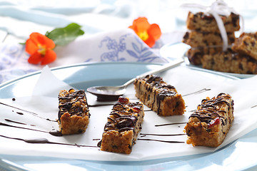 Image showing Chocolate Muesli Bars