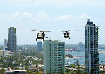 Image showing Army Blackhawks