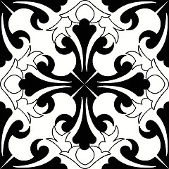 Image showing Seamless floral pattern