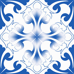 Image showing Seamless floral pattern