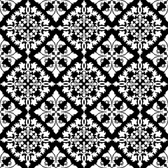 Image showing Seamless floral pattern