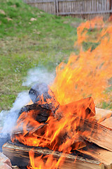 Image showing campfire