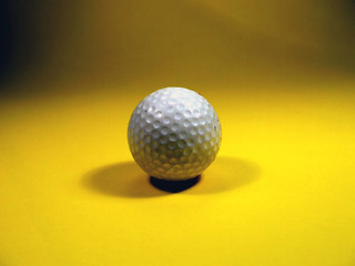 Image showing Golf ball