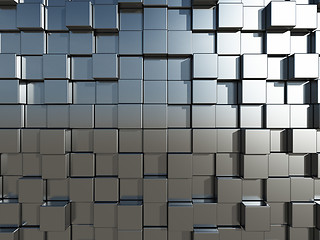 Image showing cubes background