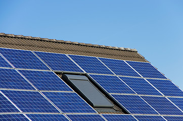 Image showing solar power roof