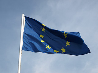 Image showing Flag of Europe