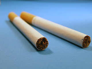 Image showing Two cigarettes