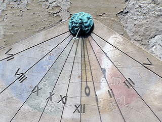 Image showing Sun clock