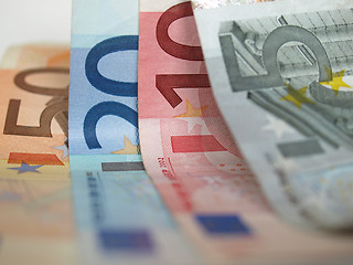 Image showing Euro note