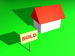 Image showing House sold