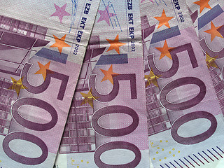 Image showing Euro note