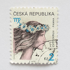 Image showing Czech stamps