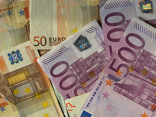 Image showing Euro note