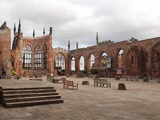 Image showing Coventry Cathedral ruins