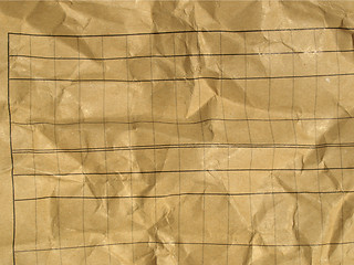 Image showing Rippled paper