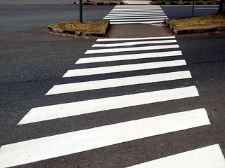 Image showing Zebra crossing