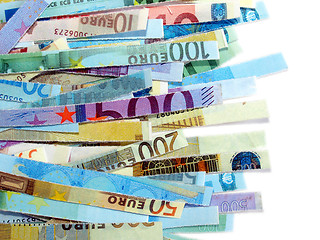 Image showing Euro note