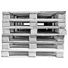 Image showing Pallets isolated