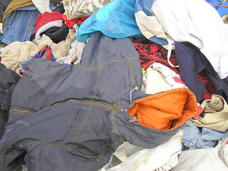 Image showing Old cloths