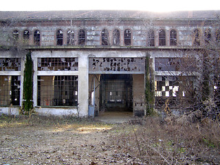 Image showing Abandoned factory