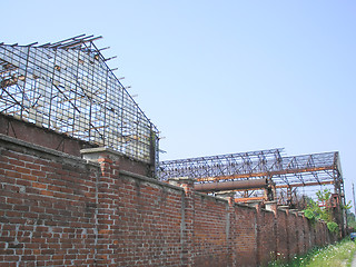 Image showing Abandoned factory