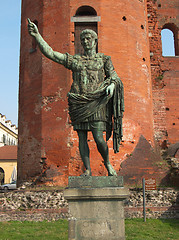 Image showing Caesar Augustus statue