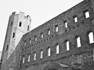 Image showing Porte Palatine, Turin