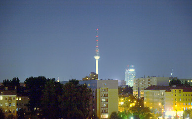 Image showing Berlin at night