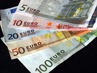 Image showing Euro note