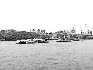 Image showing River Thames in London