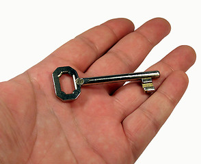 Image showing Key in hand