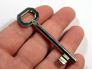 Image showing Key in hand