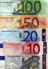 Image showing Euro note