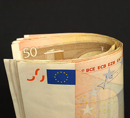 Image showing Euro note