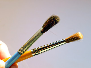 Image showing Painting tools