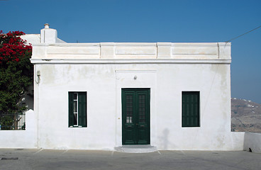 Image showing building greek islands